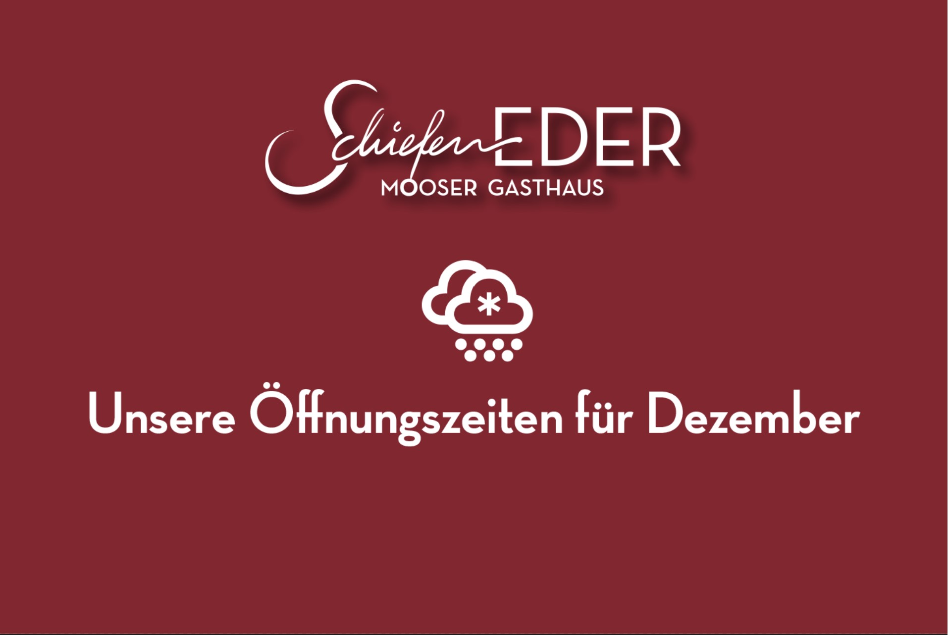 Öffnungszeiten-Schiefeneder